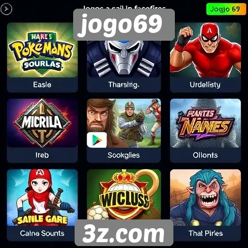 Análise dos jogos populares no site jogo69